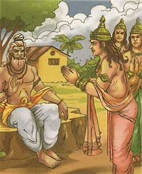 Lord Indra and Sage Dadiche