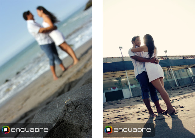 fotos de novios en la playa