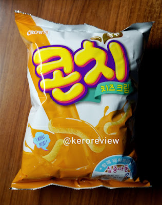 รีวิว คราวน์ คอร์นชีส (ขนมอบกรอบรสข้าวโพดเคลือบชีส) (CR) Review Corn Cheese, Crown Brand.