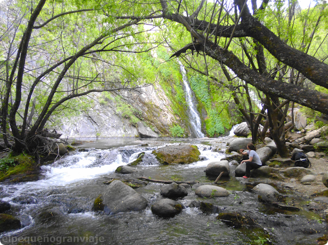 Cascada escondida, El bolson