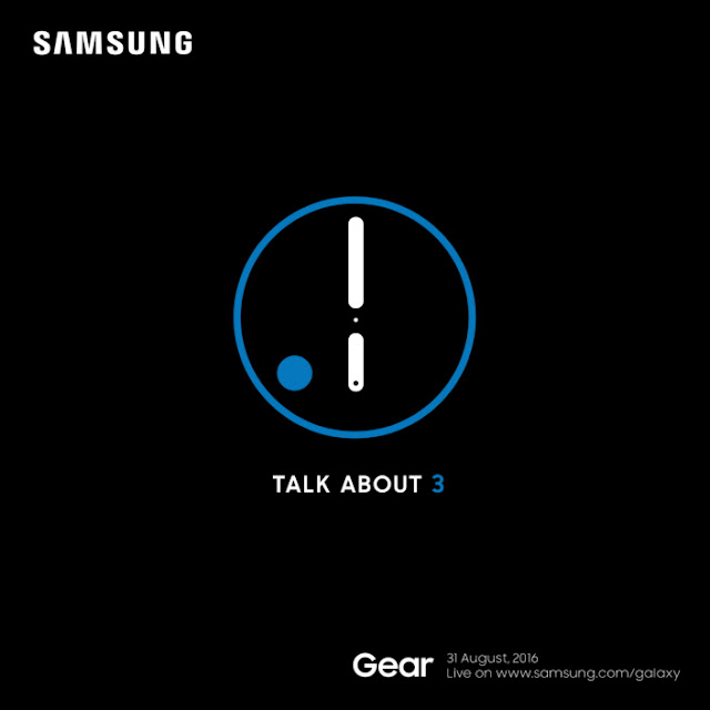 Samsung choose to August 31 as the date for the launch of Gear S3