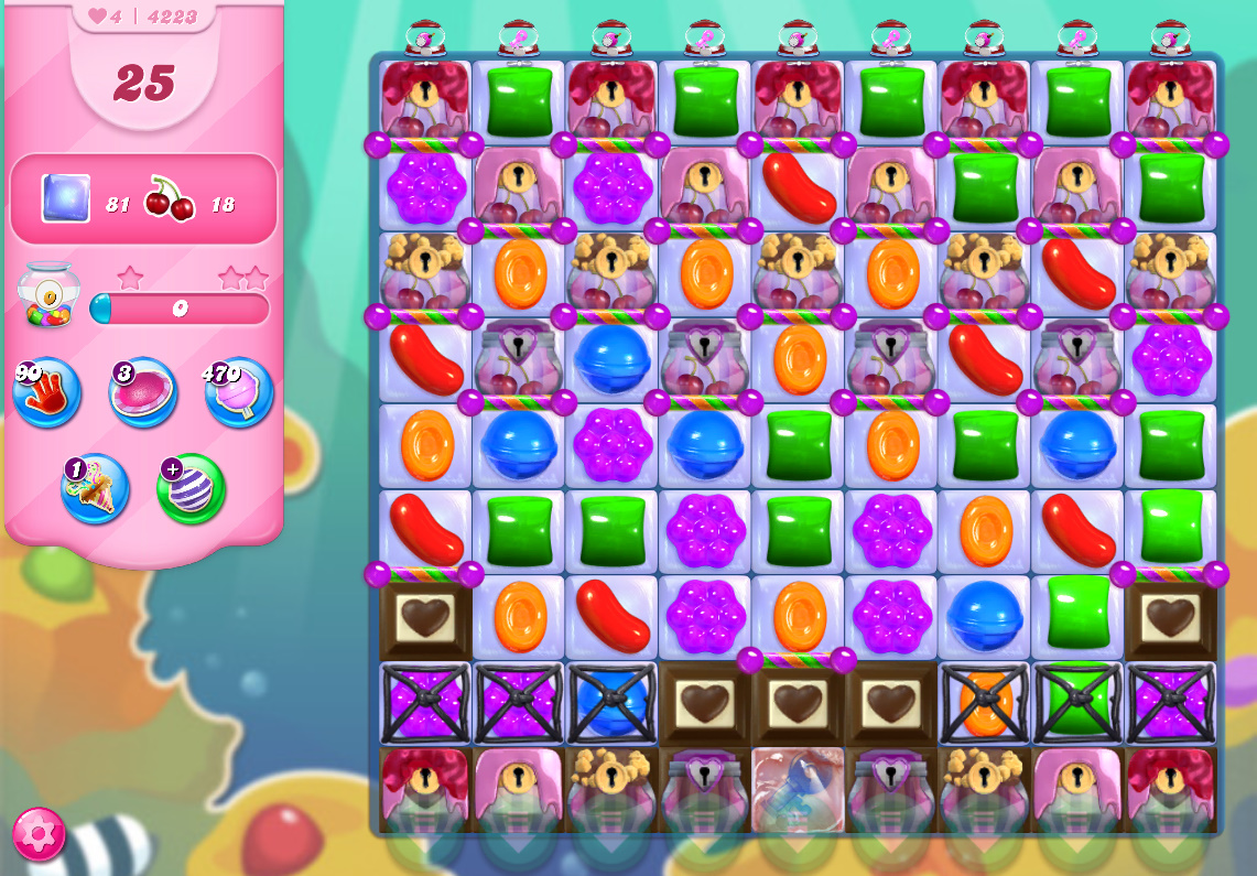 Candy Crush Saga level 4223