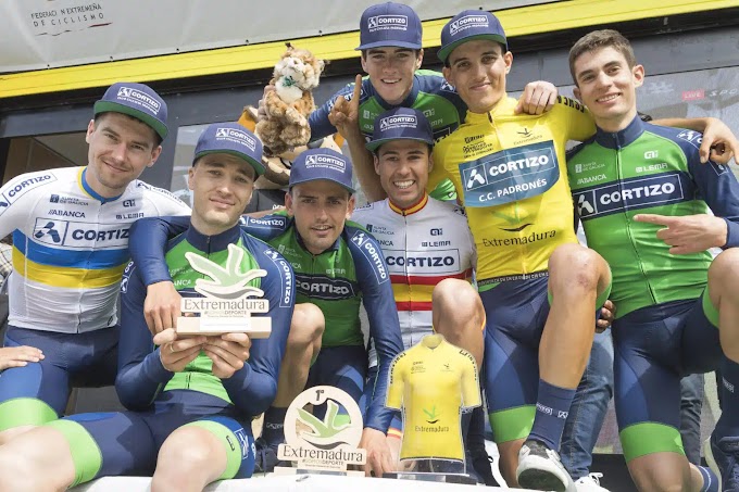 Faura vence en la Vuelta a Extremadura y consigue el quinto triunfo de la temporada para el Cortizo