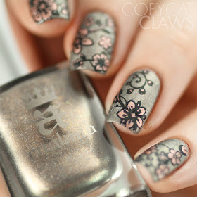 Whats Up Nails A005 Floral Paradise Stamping Plate