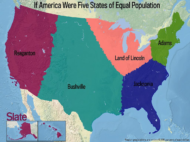 Map Of United States Divided By Regions 