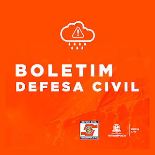 Boletim Chuvas em Teresópolis 01-11 às 8h30