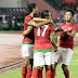 INDONESIA U-23 MENANG TIPIS ATAS MAROKO U-23 DALAM AJANG ISG2013