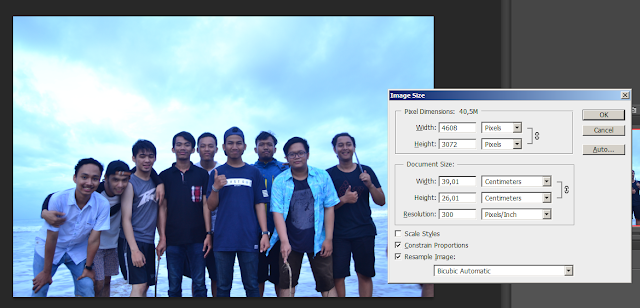 Compress Gambar di Photoshop