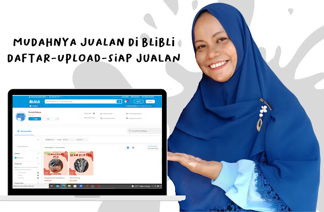 Mudahnya jadi blibli seller