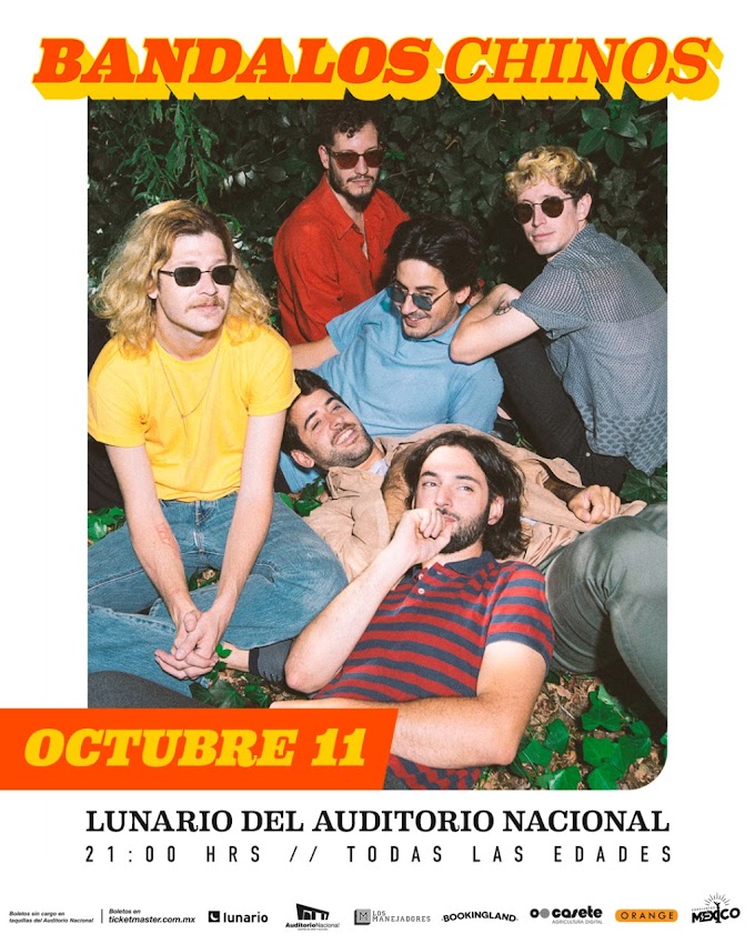La banda argentina Bandalos Chinos prepara un gran show para lo que sera su primer Lunario en CDMX.