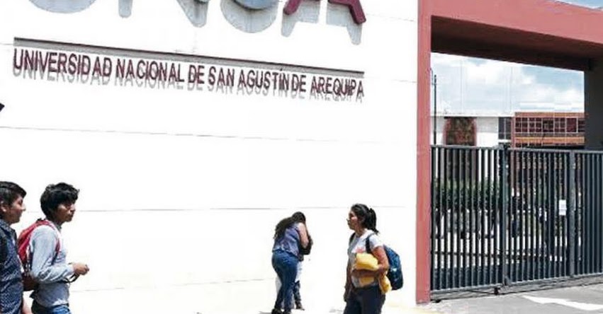 UNSA: Primer semestre del 2021 será virtual en la Universidad Nacional de San Agustín de Arequipa