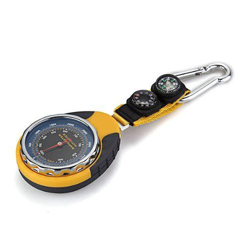 3-in-1 Compass, Barometer, Thermometer with Carabiner