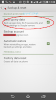 backup android contact