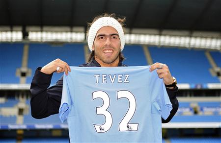Coming to Milan, Tevez Named