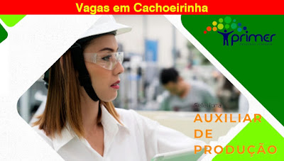 Empresa abre vagas para Auxiliar de Produção em Cachoeirinha