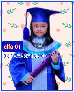 jual baju toga wisuda anak SD di tangerang