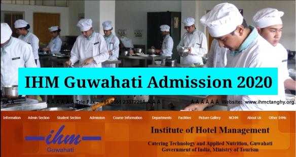 IHM Guwahati Admission 2020: Diploma Courses