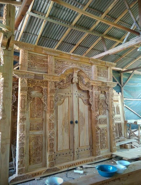 Jual Ukiran Gebyok Manten di Kepanjen