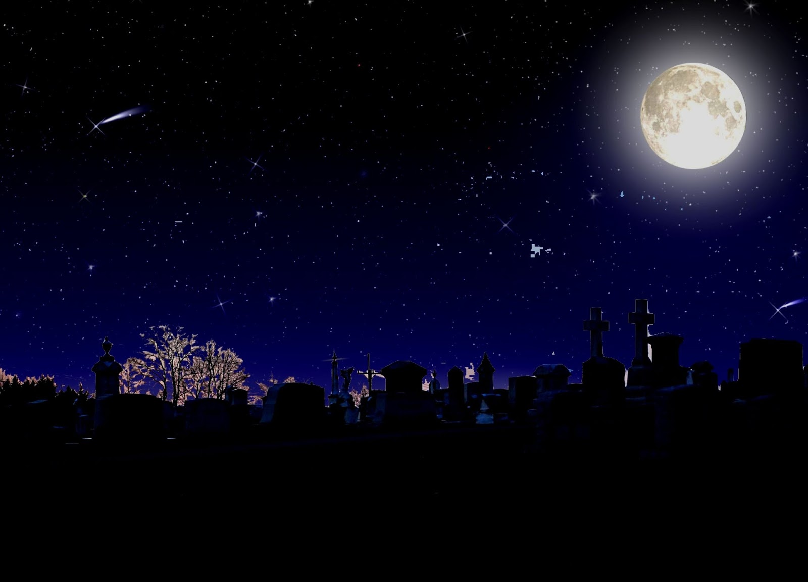 Info Terkini 26 Gambar Langit Malam Penuh Bintang Dan Bulan