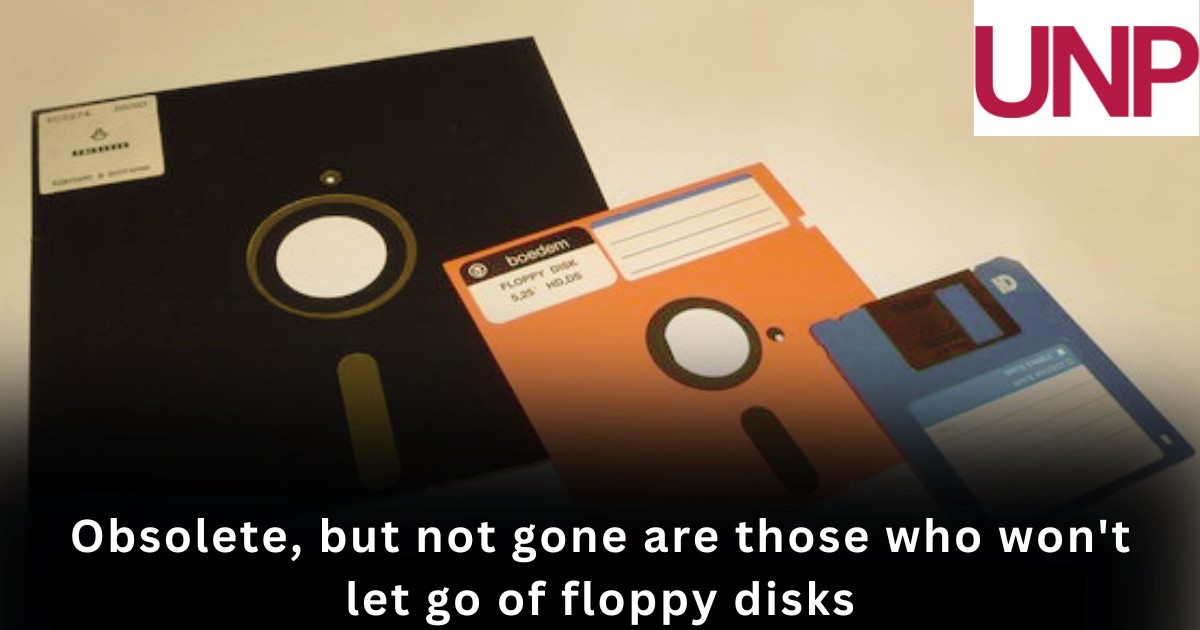 Obsolete, but not gone are those who won't let go of floppy disks