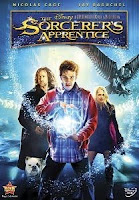 The Sorcerer's Apprentice, dvd, box, art, Nicolas Cage, Monica Bellucci,  movie