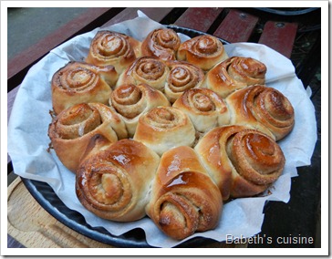 petites pains cannelle