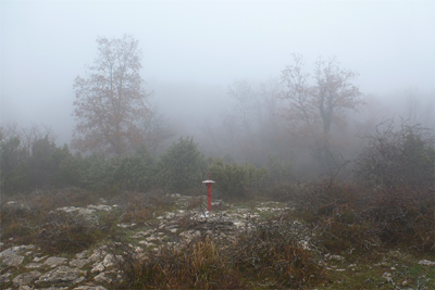 Antigua ubicación del buzón y cima de Telleta - 2015