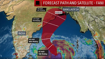 ‘ফণী’ ৪০ বছরের ইতিহাসে সবচেয়ে শক্তিশালী!