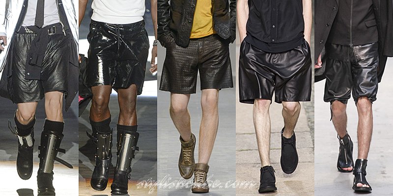 Spring Summer Men's Shorts Trends 2013