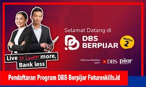 Pendaftaran Program DBS Berpijar Futureskills.id Batch 2 Tahun 2023 untuk Umum