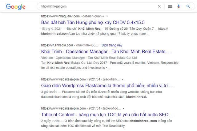 Làm sao để website được index nhanh nhất 2021