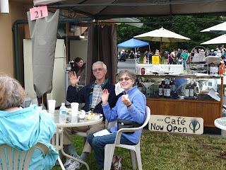 Sequim friends at Lavender Festival in the Park