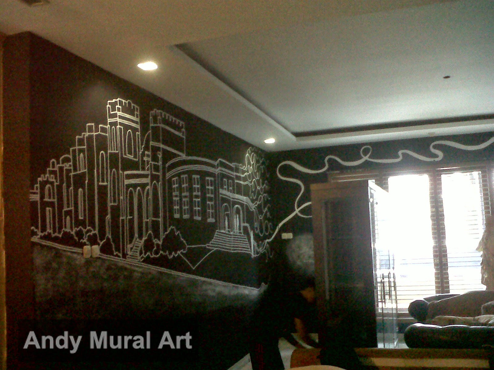 Lukisan Cafe Dan Restoran Masa Kini Jasa Lukis Dinding Jasa