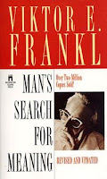 Cover of Viktor Frankl's book Man's Search for Meaning.  Published by Washington Square Press.  Revised and released October 23, 1984.