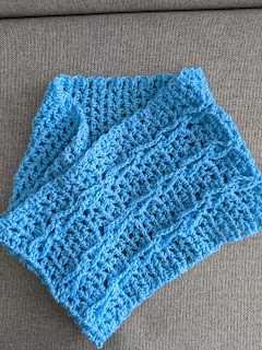 Faux Cable Cowl - a Free Crochet Pattern from Sweet Nothings Crochet