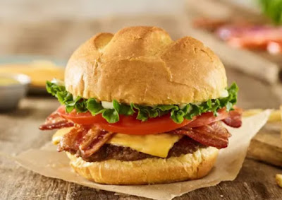 Smashburger Bacon Smash Burger.