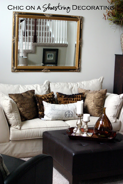 monochromatic living room