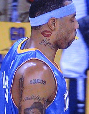 See some pictures of Kenyon Martin's tattoo designs below.
