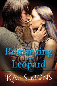 Cover Romancing the Leopard by Kat Simons