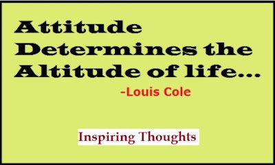 Inspiring Thoughts; Positive Attitude, Motivational Quotes, Competitivetimes