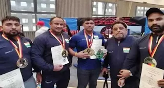 Surender Singh creates three World Records