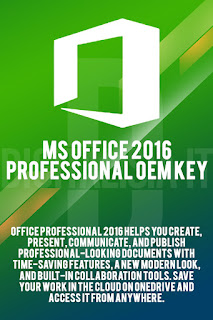 Buy MS Office 2016 Professional OEM Key | Create & share professional-looking documents ONLY €24.99