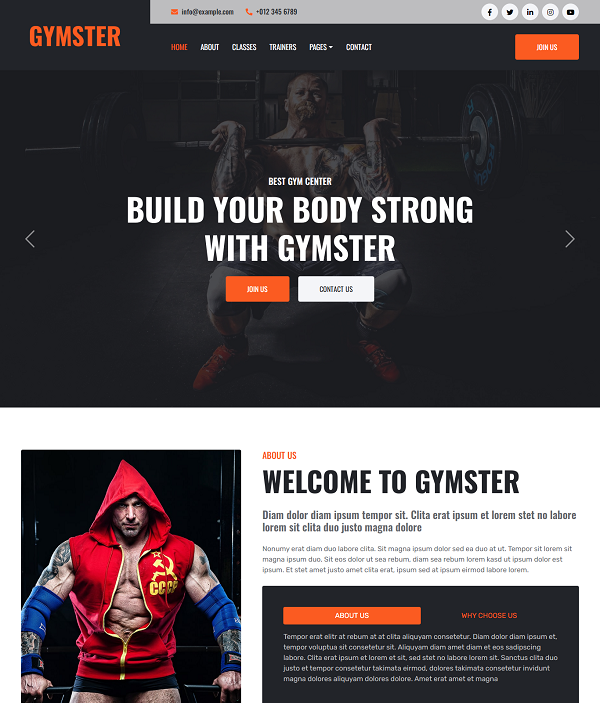 html template free download