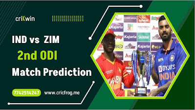 ZIM vs IND 2nd ODI Today’s Match Prediction ball by ball