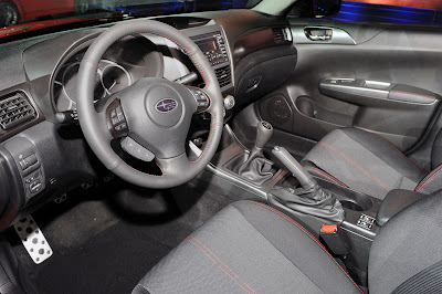 2011 Subaru Impreza WRX interior