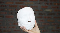 Diy face cast - Put your mask under the lights and see if you need to cover up some more; cover the parts where is thin. 