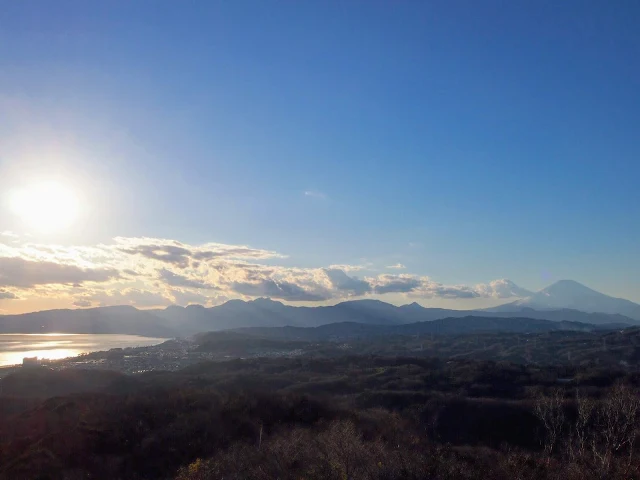 湘南平　高麗山公園　富士山