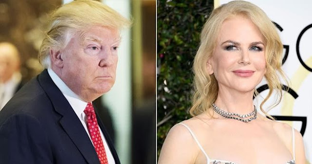 Nicole Kidman support president Donald Trump