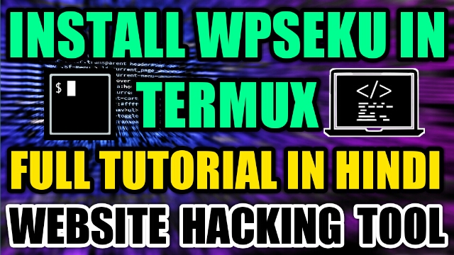 Install WpSeku In Termux