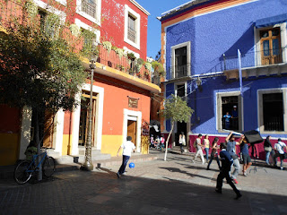 Niños jugando en Guanajuato
